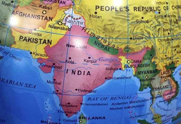 இந்திய வரைபடத்தை சிதைத்து உலக வரைபடம்: இந்தியா கண்டனம்