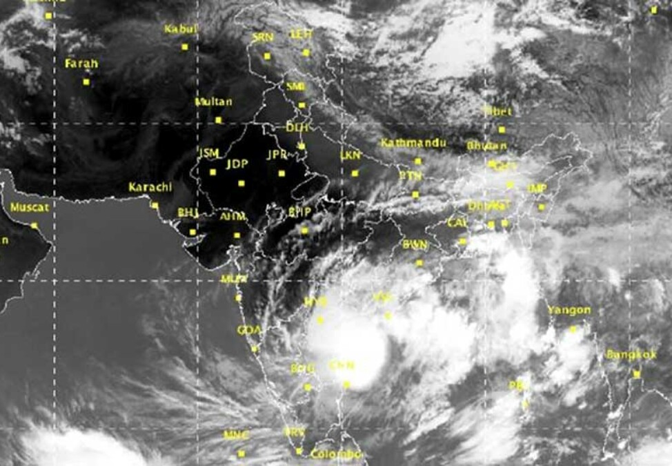 வங்க கடலில் உருவான காற்றழுத்த தாழ்வு மண்டலம் புயலாக மாறியது