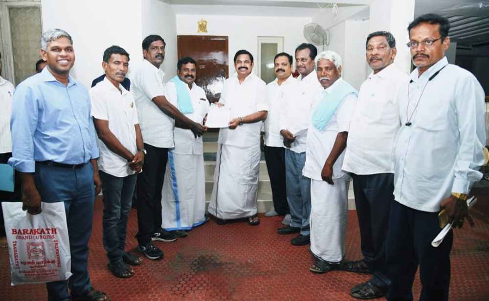 நாடாளுமன்றத் தேர்தலில் மீனவர்களுக்கு வாய்ப்பு வழங்கிய அதிமுகவுக்கு தேசிய மீனவர் கட்சி (N.I.S.H.A.D) ஆதரவு நாடாளுமன்றத் தேர்தலில் மீனவர்களுக்கு வாய்ப்பு வழங்கிய அதிமுகவுக்கு தேசிய மீனவர் கட்சி (N.I.S.H.A.D) ஆதரவு
