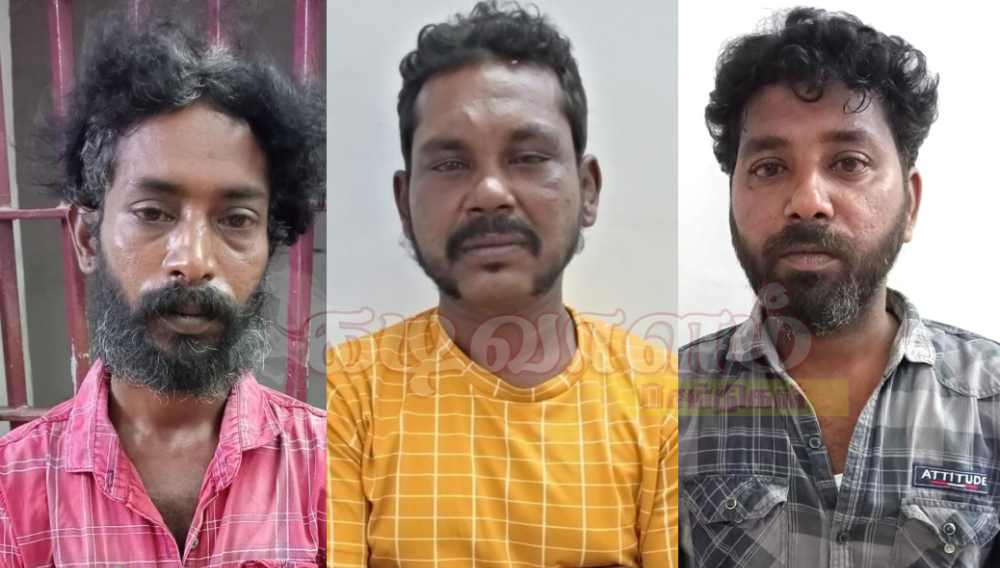 தூத்துக்குடியில் ஓசி சிப்ஸ் கேட்டுக் கொடுக்காததால் கடை ஊழியரை தாக்கி கொலை மிரட்டல் விடுத்த 3 பேர் கைது செய்து சிறையில் அடைப்பு தூத்துக்குடியில் ஓசி சிப்ஸ் கேட்டுக் கொடுக்காததால் கடை ஊழியரை தாக்கி கொலை மிரட்டல் விடுத்த 3 பேர் கைது செய்து சிறையில் அடைப்பு