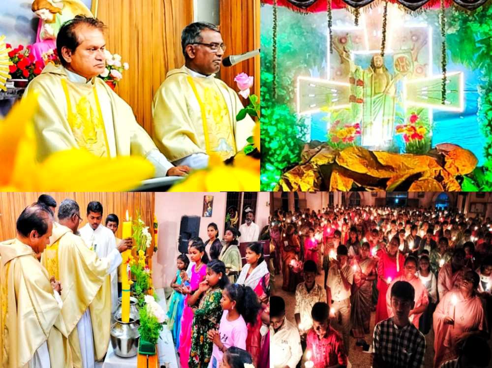 தூத்துக்குடி மாவட்டத்தில் ஈஸ்டர் பண்டிகையையொட்டி கிறிஸ்தவ ஆலயங்களில் சிறப்பு பிரார்த்தனை நடைபெற்றது தூத்துக்குடி மாவட்டத்தில் ஈஸ்டர் பண்டிகையையொட்டி கிறிஸ்தவ ஆலயங்களில் சிறப்பு பிரார்த்தனை நடைபெற்றது