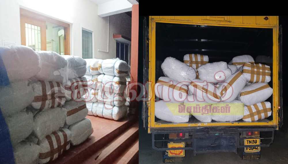 தூத்துக்குடியில் இருந்து இலங்கைக்கு கடத்த இருந்த 2 டன் பீடி இலைகள் பறிமுதல் – கியூ பிரிவு போலீசார் நடவடிக்கை