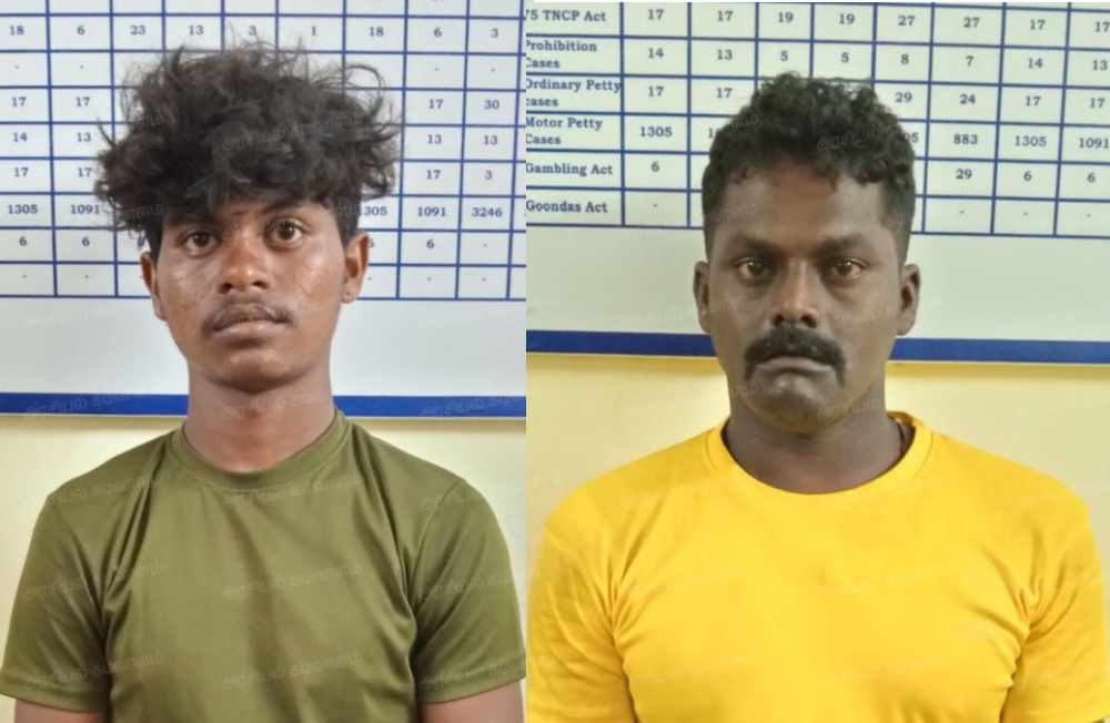 தூத்துக்குடி அருகே வீடு புகுந்து தங்க நகைகளை திருடிய 2 பேர் கைது – தங்க நகைகள் மீட்பு தூத்துக்குடி அருகே வீடு புகுந்து தங்க நகைகளை திருடிய 2 பேர் கைது – தங்க நகைகள் மீட்பு
