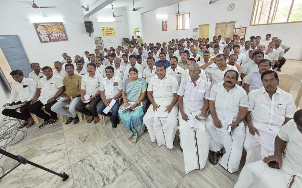 தூத்துக்குடி: காணொளி காட்சி மூலம் நடந்த வாக்கு எண்ணிக்கை முகவர்கள் ஆலோசனை கூட்டத்தில் அமைச்சர் கீதாஜீவன் பங்கேற்பு தூத்துக்குடி: காணொளி காட்சி மூலம் நடந்த வாக்கு எண்ணிக்கை முகவர்கள் ஆலோசனை கூட்டத்தில் அமைச்சர் கீதாஜீவன் பங்கேற்பு